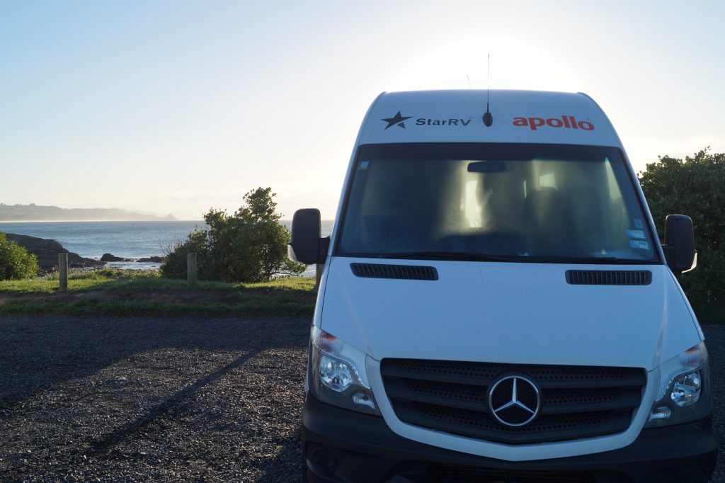 Unser Camper, das wohl wichtigste bei der ideal Neuseeland Reisevorbereitung