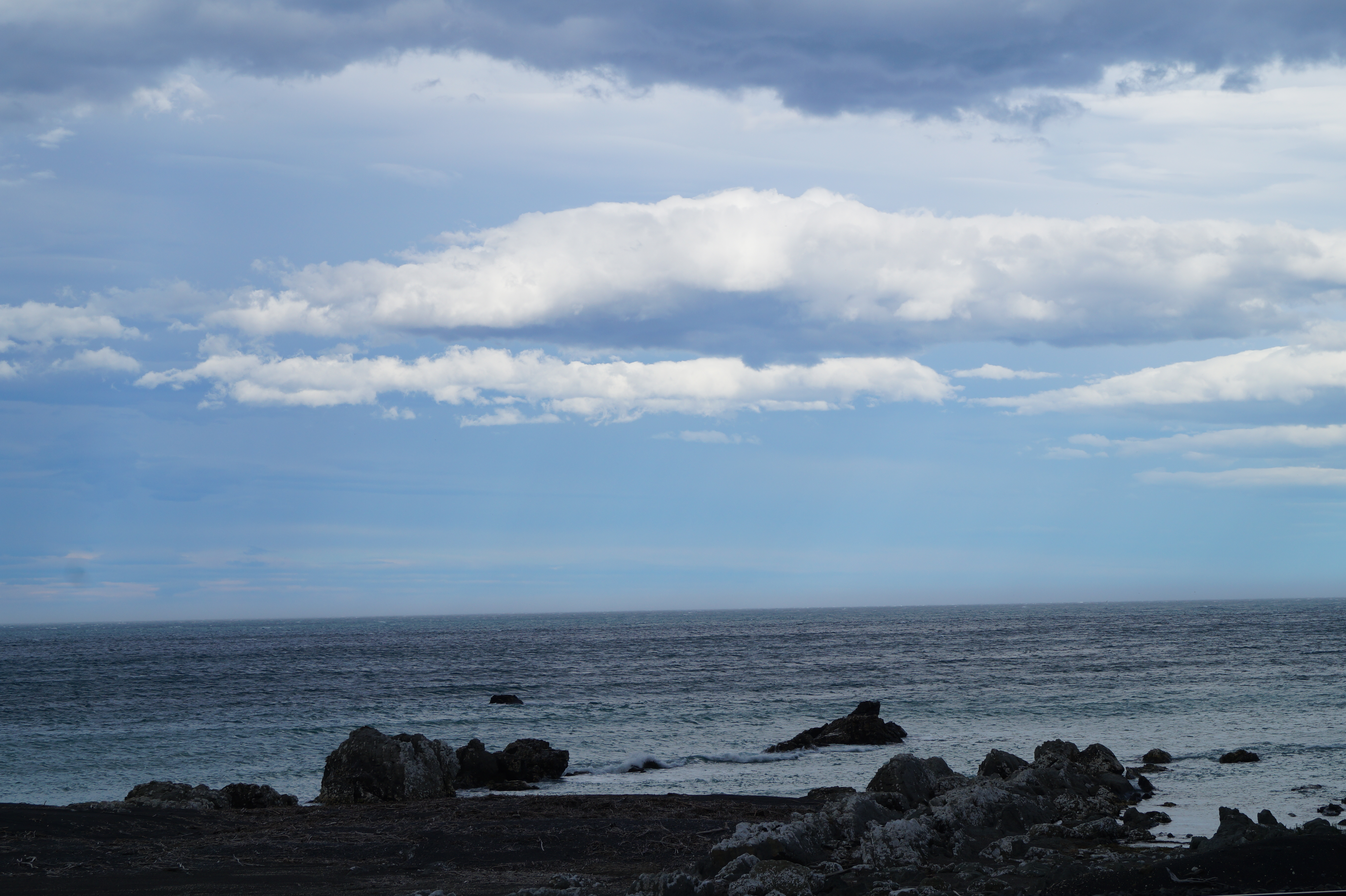 Küstenabschnitt kurz vor Kaikoura
