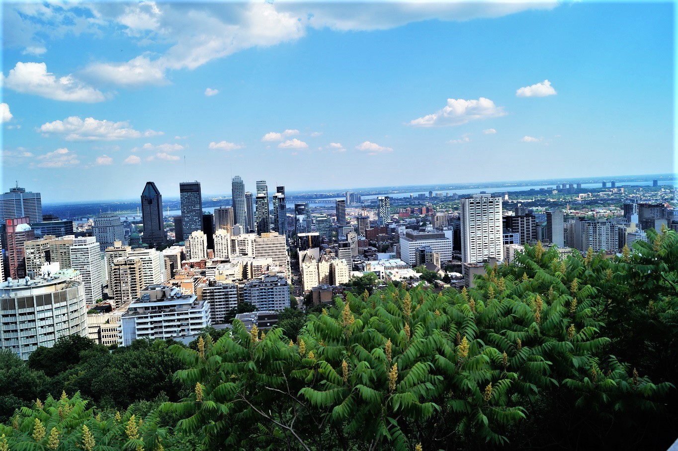 Aussicht auf Montreal