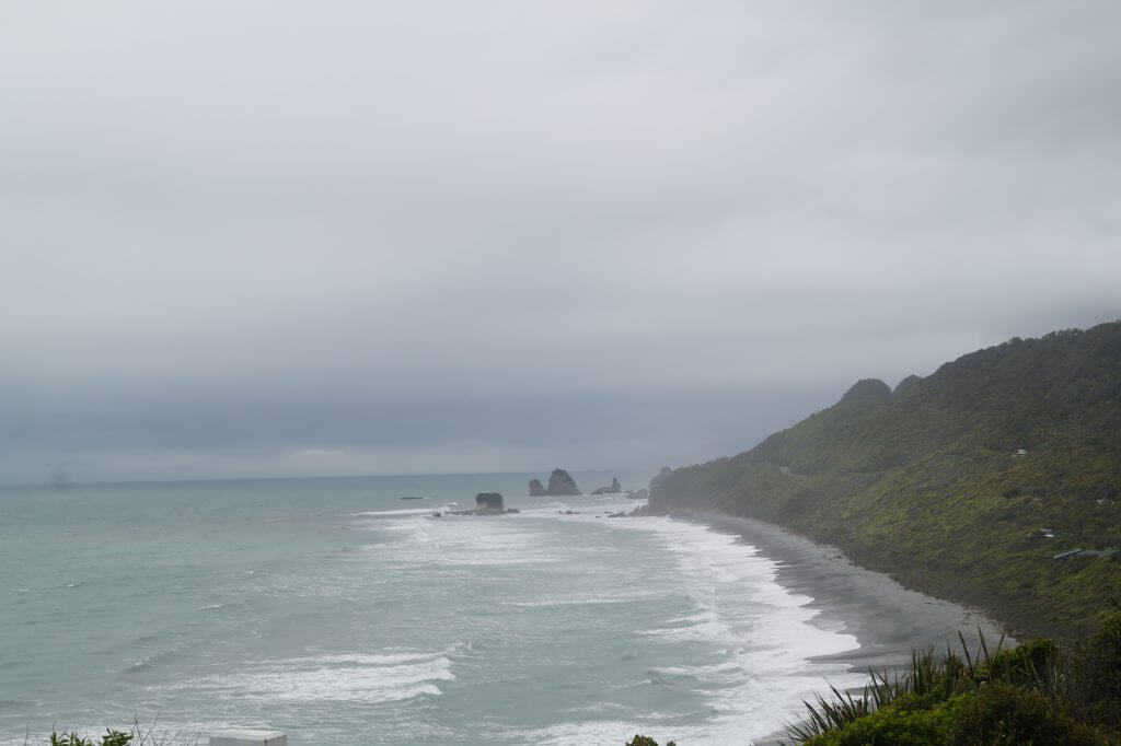 Kilometerlange Strandabschnitte im nord-westen der Südinsel