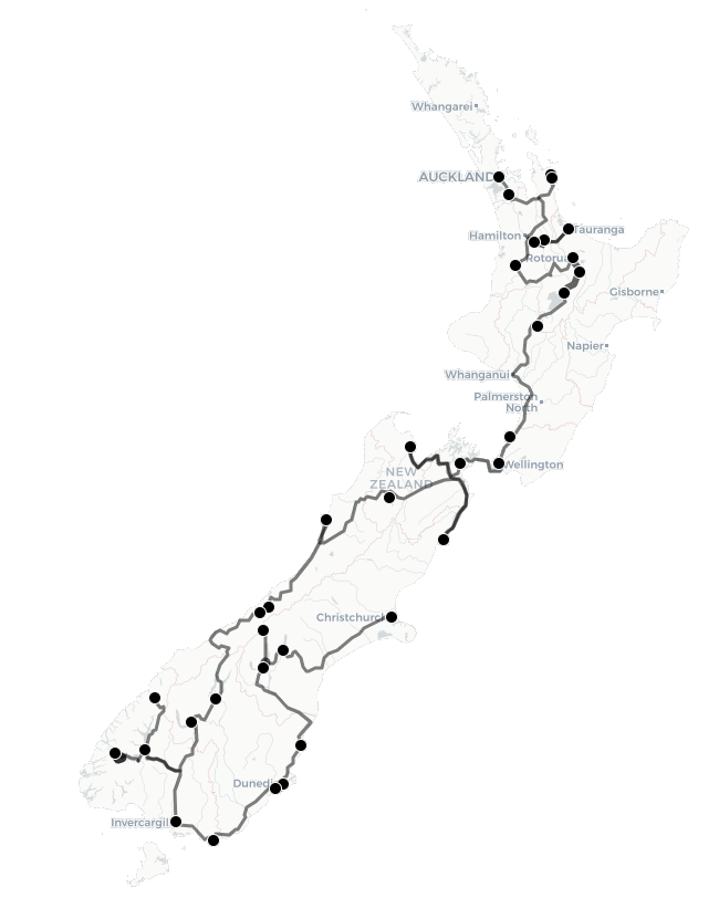 Reiseplan Neuseeland